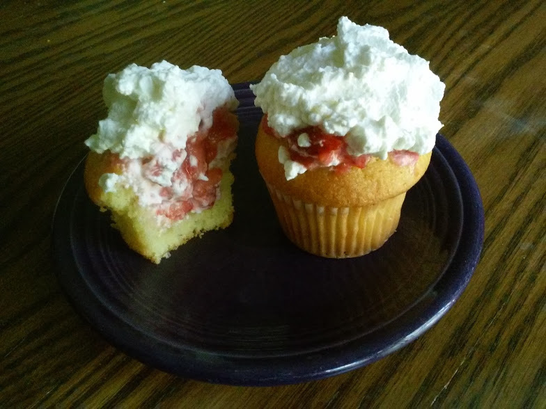 Strawberry Shortcake Corn Muffin
